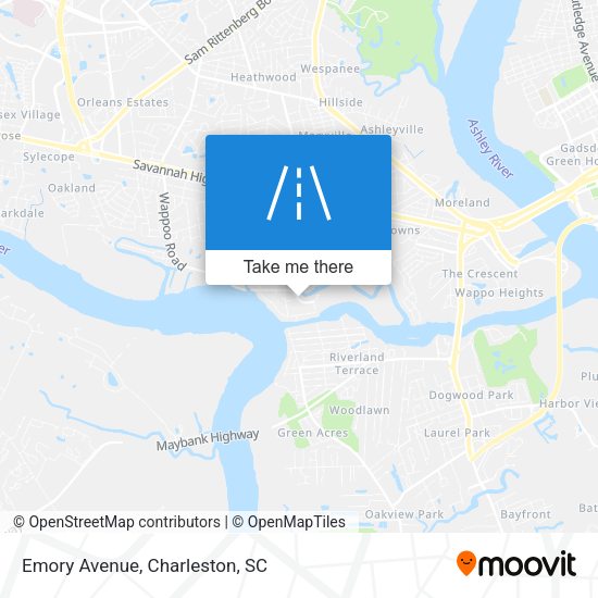 Mapa de Emory Avenue