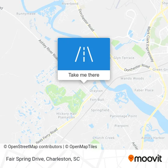 Fair Spring Drive map