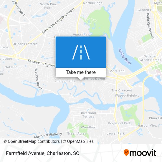 Mapa de Farmfield Avenue