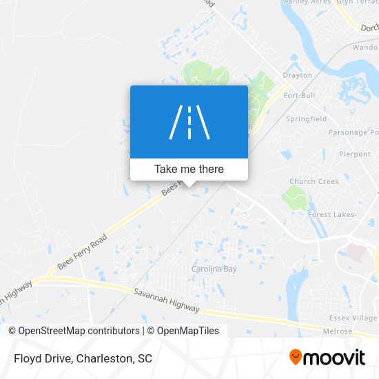 Mapa de Floyd Drive