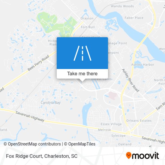 Fox Ridge Court map