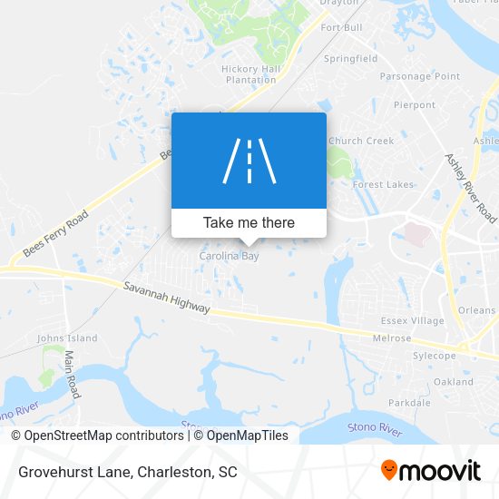 Grovehurst Lane map