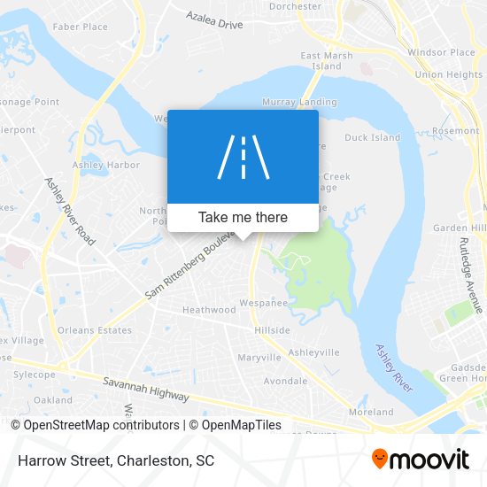 Harrow Street map