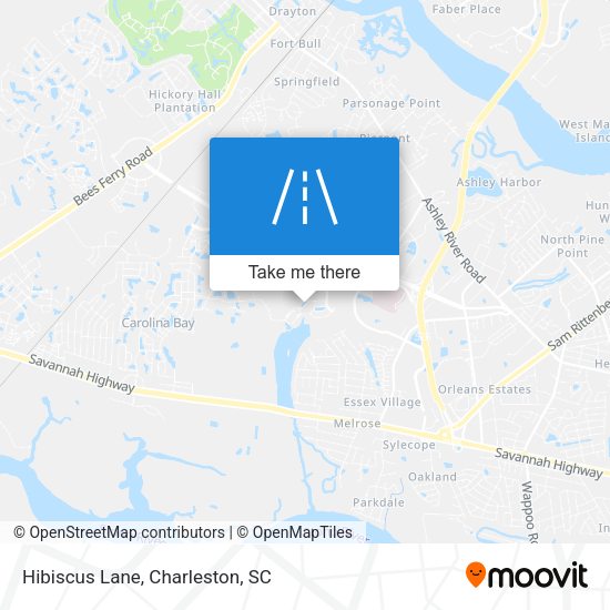 Mapa de Hibiscus Lane