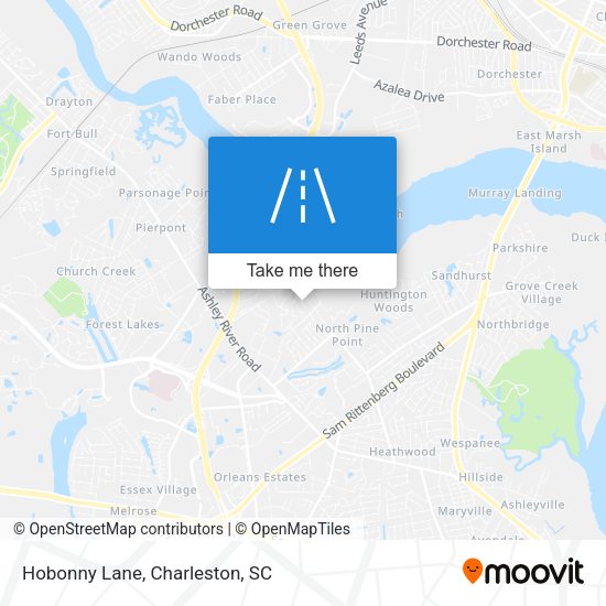 Mapa de Hobonny Lane