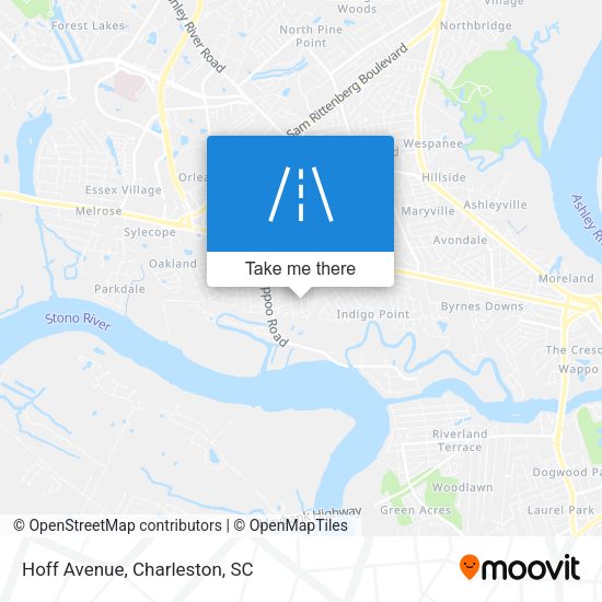 Mapa de Hoff Avenue