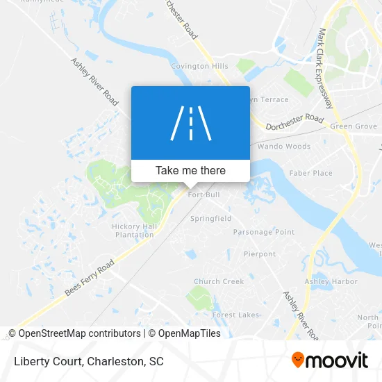 Liberty Court map