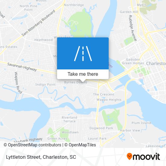 Lyttleton Street map