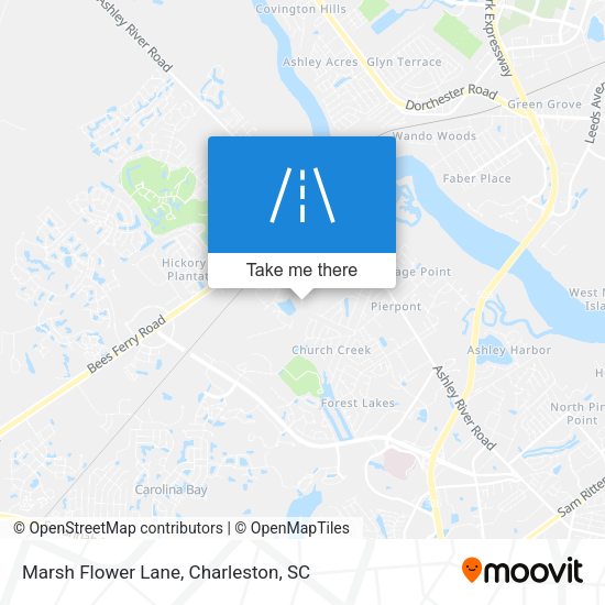 Mapa de Marsh Flower Lane