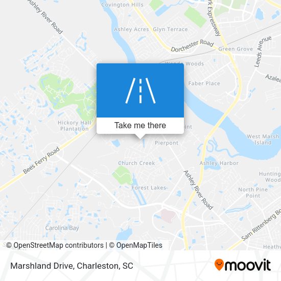 Mapa de Marshland Drive