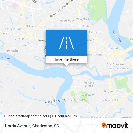 Mapa de Norris Avenue