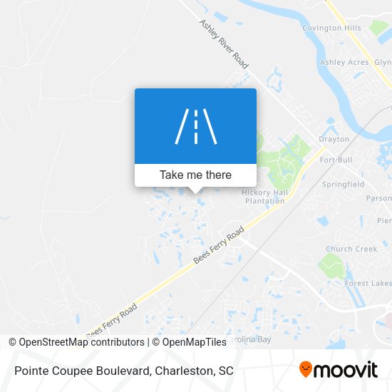 Pointe Coupee Boulevard map