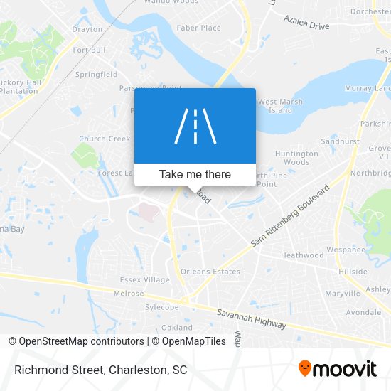 Richmond Street map