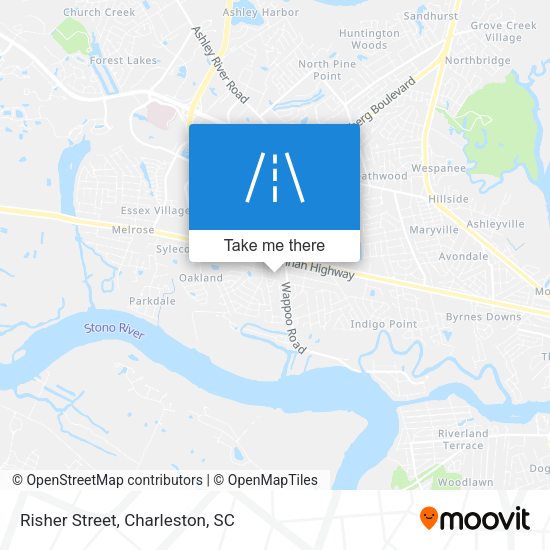 Mapa de Risher Street