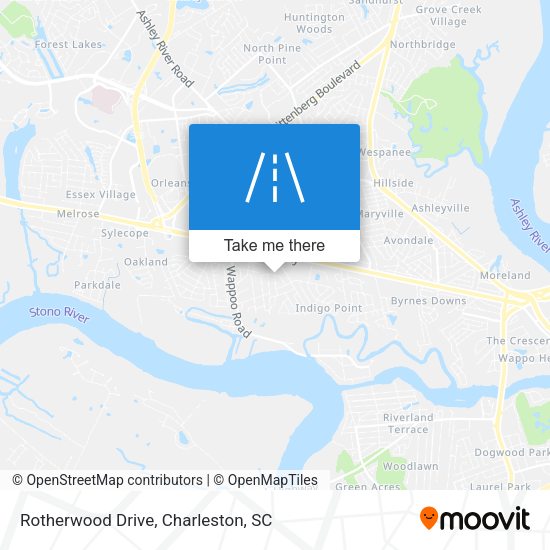 Mapa de Rotherwood Drive