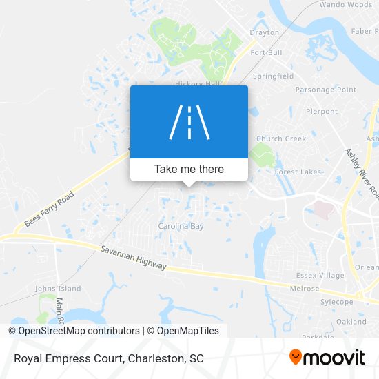 Royal Empress Court map