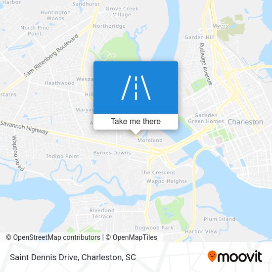 Mapa de Saint Dennis Drive