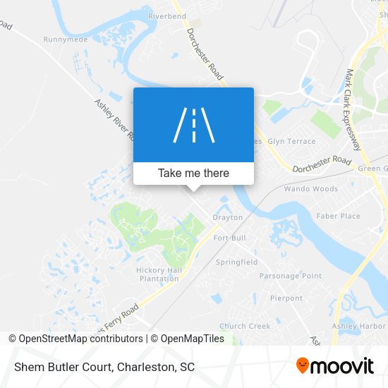 Mapa de Shem Butler Court