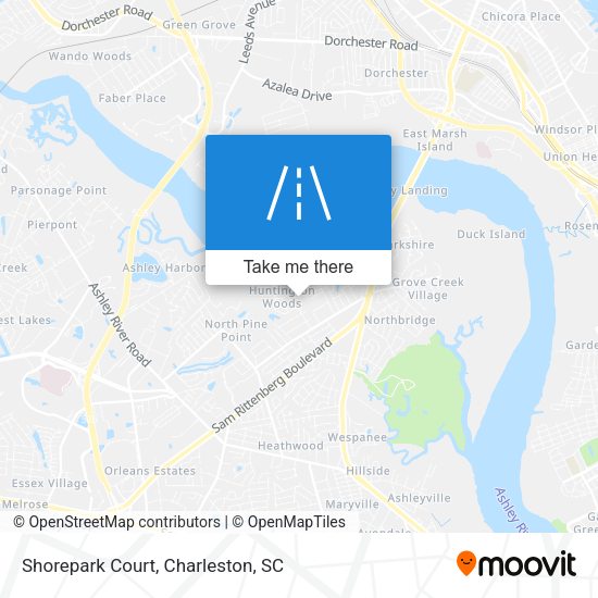 Shorepark Court map