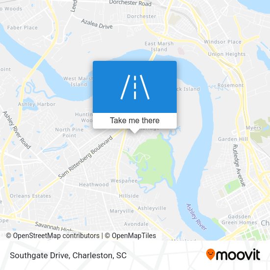 Southgate Drive map