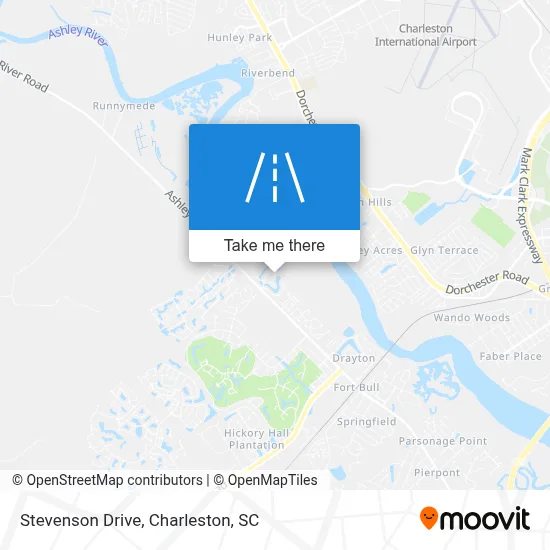 Stevenson Drive map