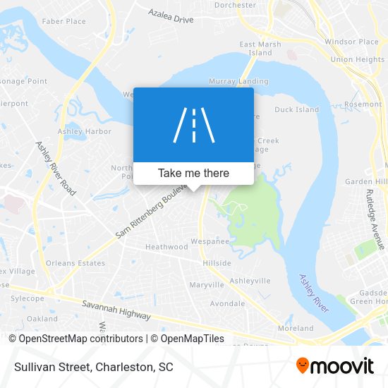 Mapa de Sullivan Street