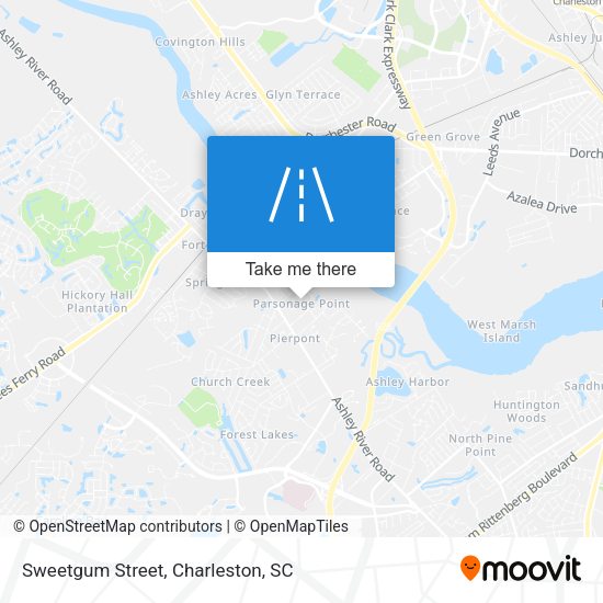 Mapa de Sweetgum Street