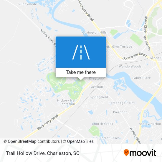 Mapa de Trail Hollow Drive