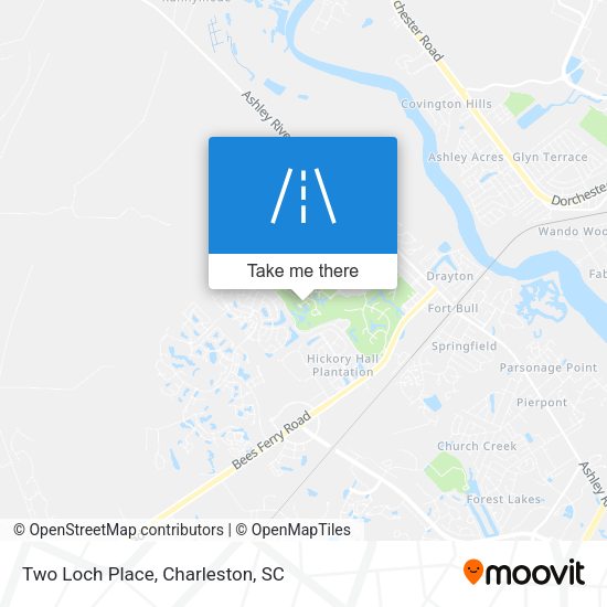 Mapa de Two Loch Place