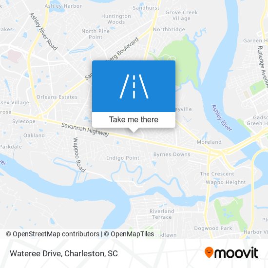 Mapa de Wateree Drive