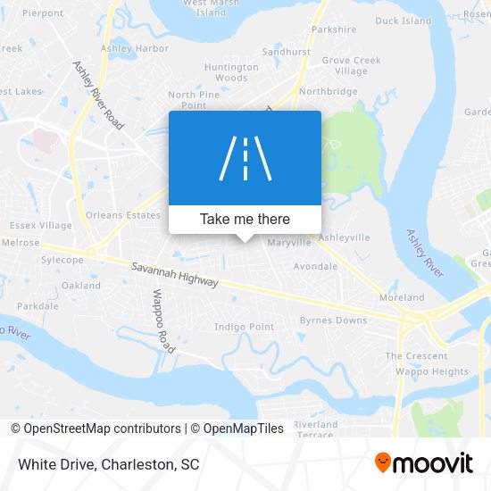 Mapa de White Drive