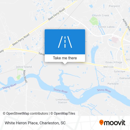 Mapa de White Heron Place