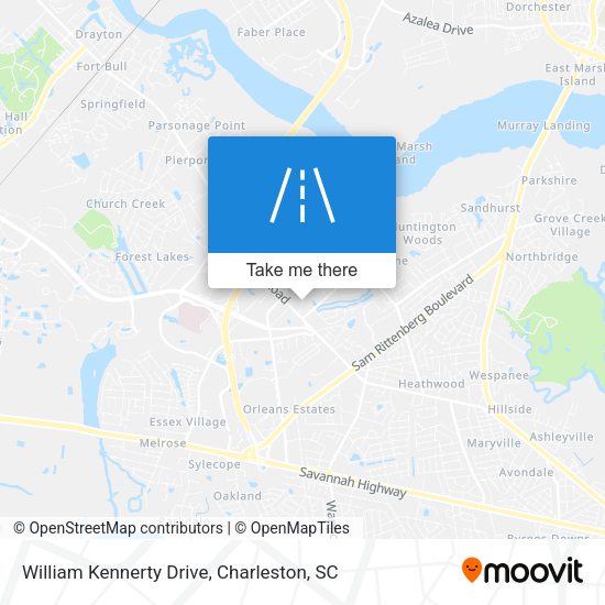 William Kennerty Drive map