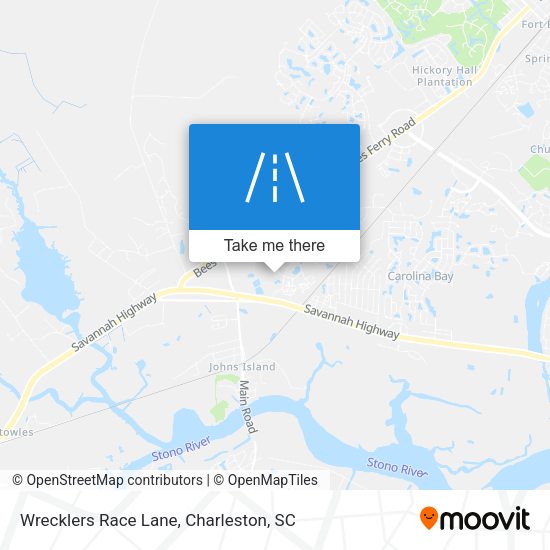 Mapa de Wrecklers Race Lane