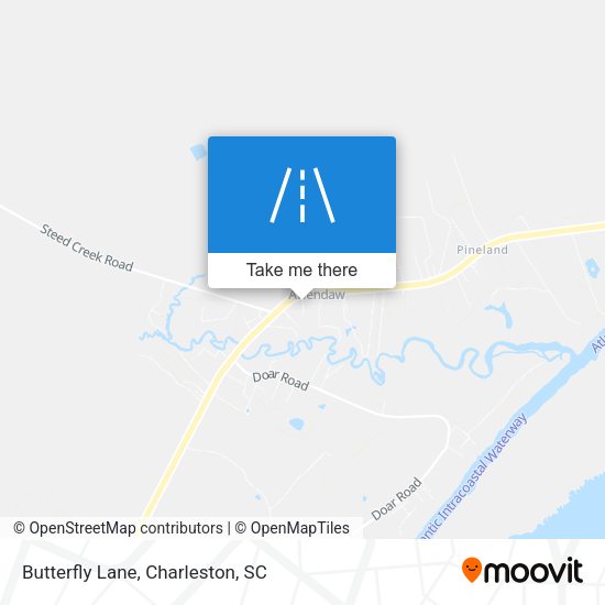 Mapa de Butterfly Lane