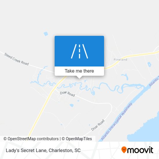 Mapa de Lady's Secret Lane