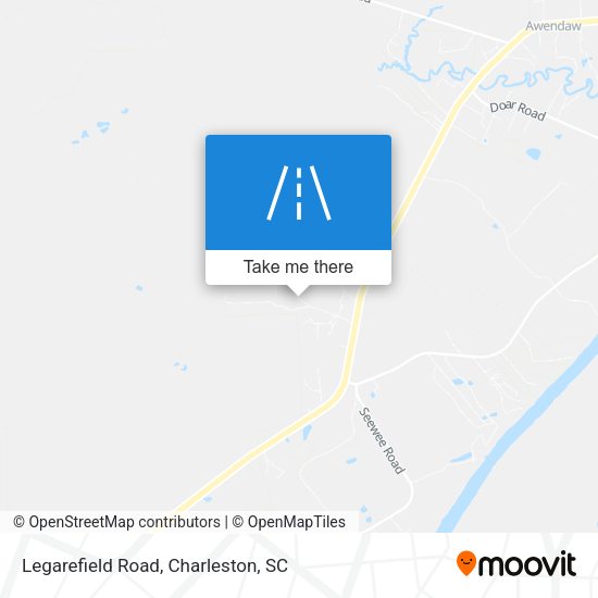 Mapa de Legarefield Road