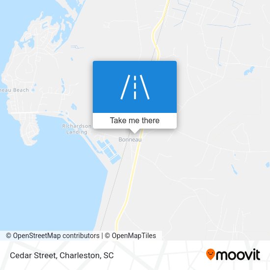 Mapa de Cedar Street