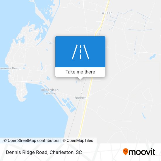 Mapa de Dennis Ridge Road