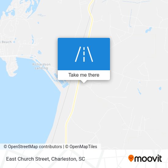 Mapa de East Church Street