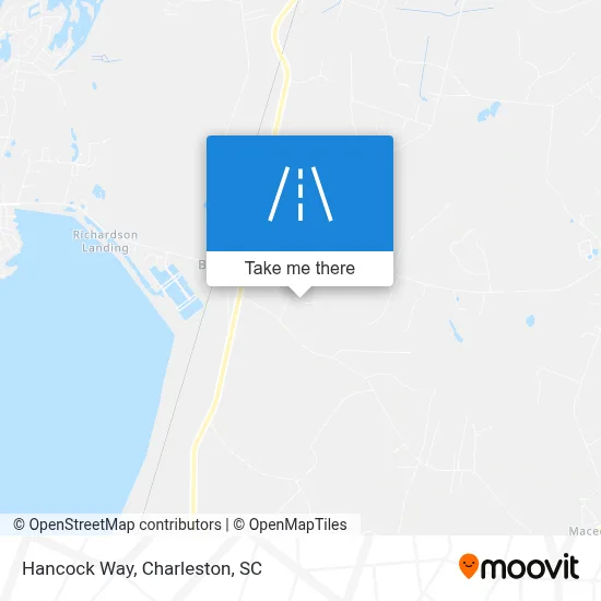 Hancock Way map