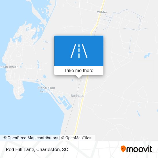 Mapa de Red Hill Lane