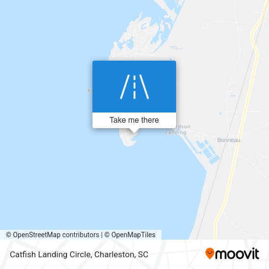 Catfish Landing Circle map