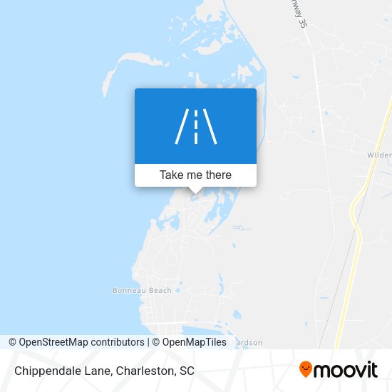 Mapa de Chippendale Lane