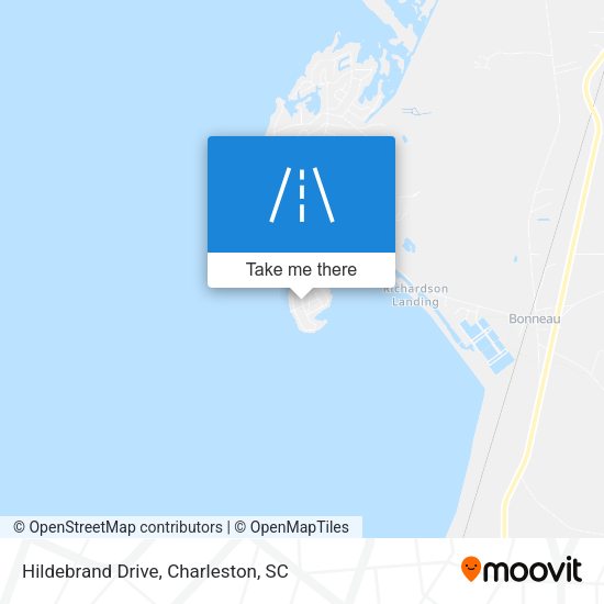 Mapa de Hildebrand Drive