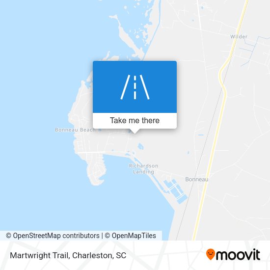 Mapa de Martwright Trail