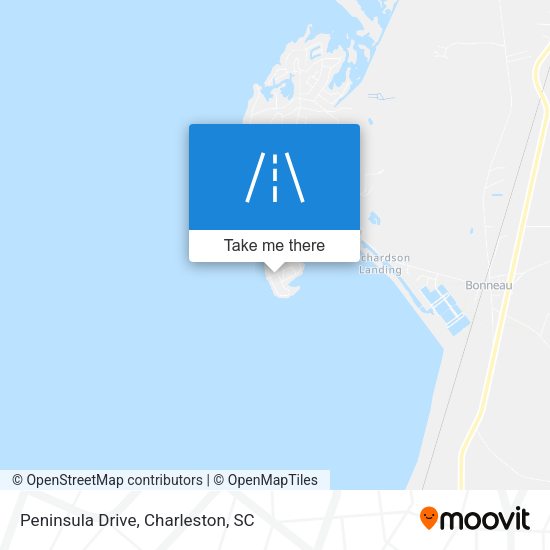 Mapa de Peninsula Drive