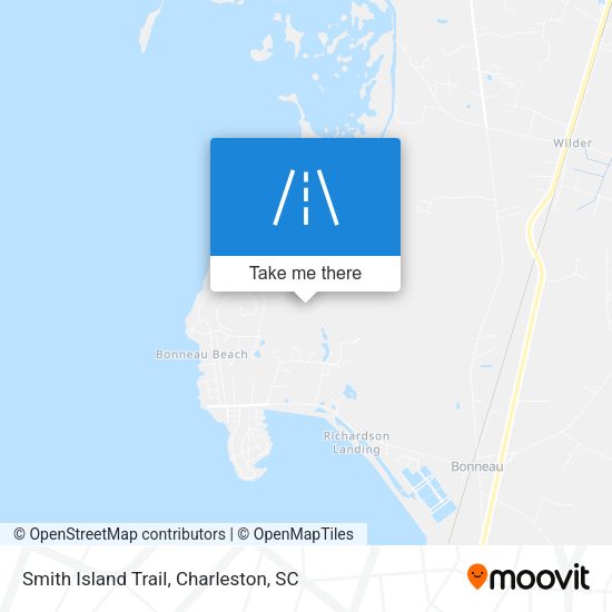 Mapa de Smith Island Trail