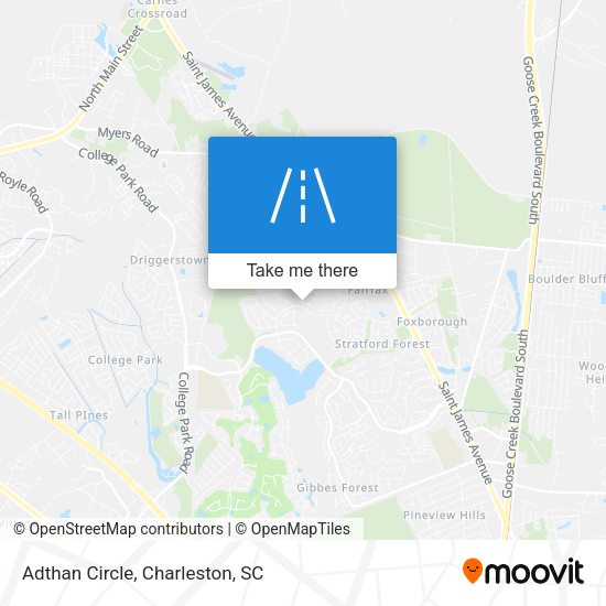 Mapa de Adthan Circle