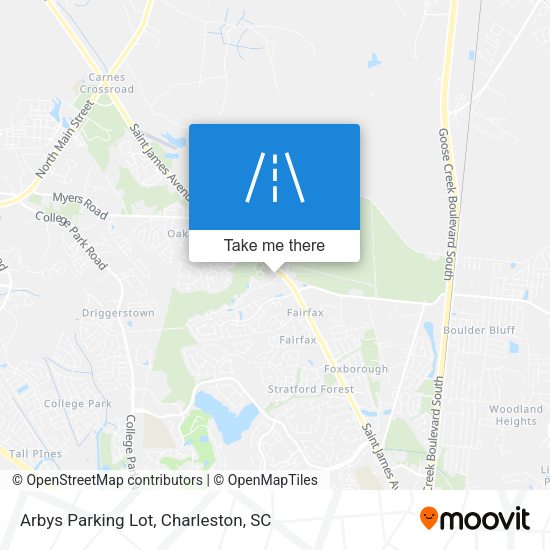 Arbys Parking Lot map